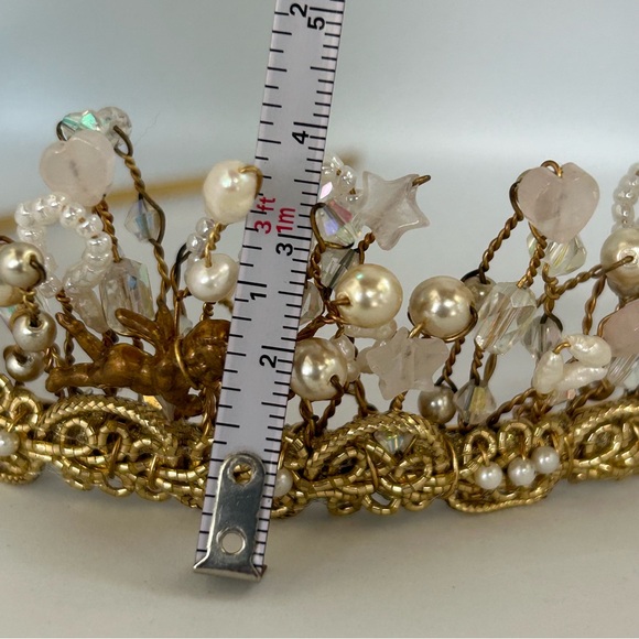 Wedding Crown vintage medieval tiara main image 4